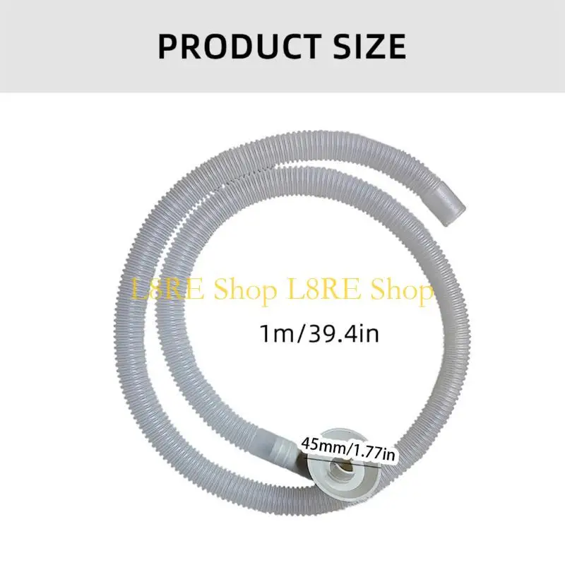 L8RE Extension Hose Drain Fitting Portable Air Conditioning Drain Set PVC Texture
