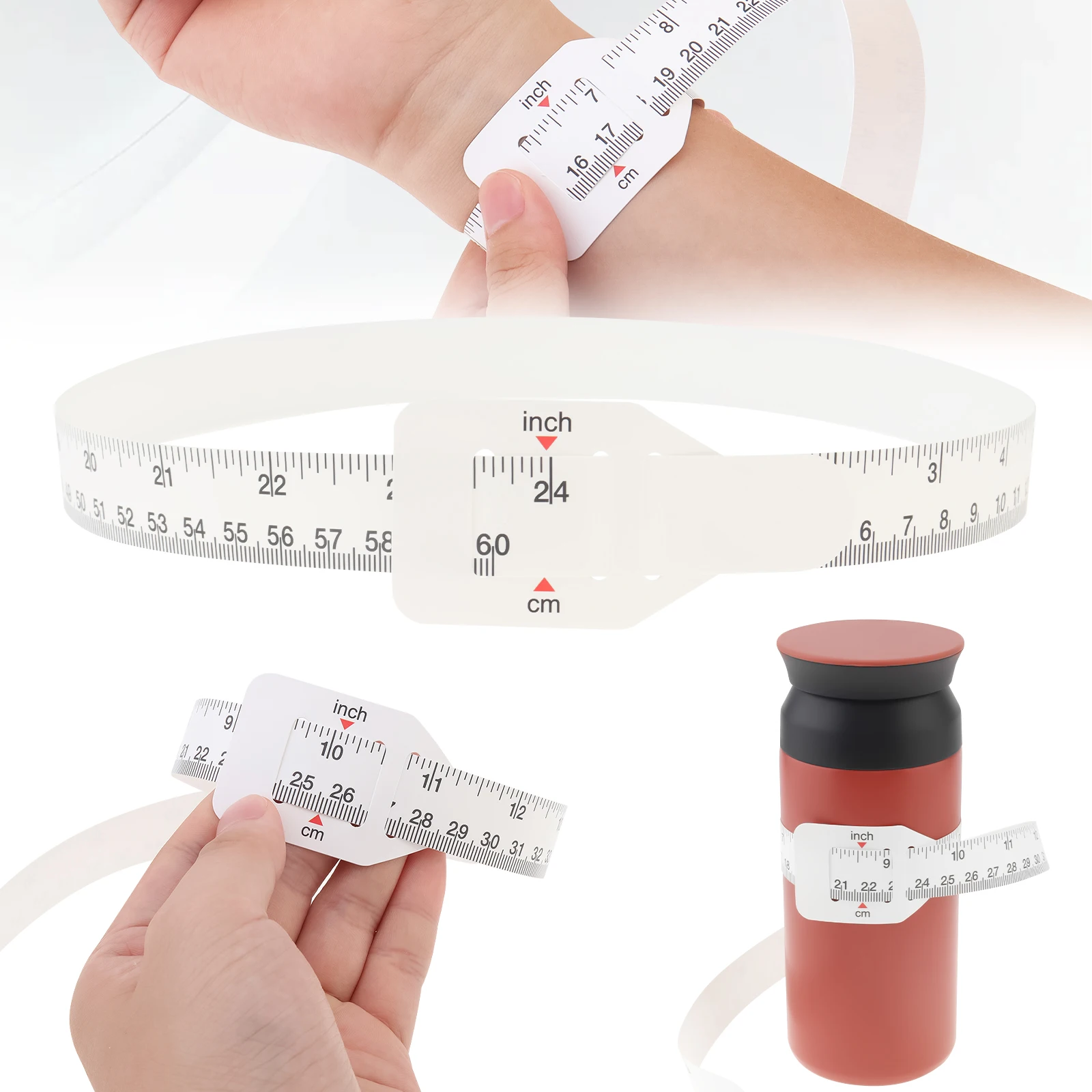 

60cm Newborn Measure Ruler Head Measuring Tape Measure Tools for Baby Child Pediatrics Wide Head Circumference Tape Ruler Tools