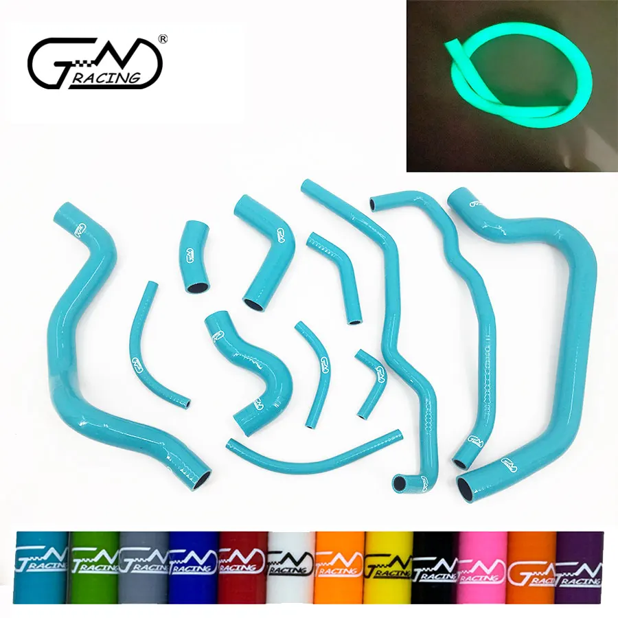 Fit 1984-1989 Toyota MR2 MK1 AW11 1.6L 4AGE MT Silicone Radiator Heater Hose Kit