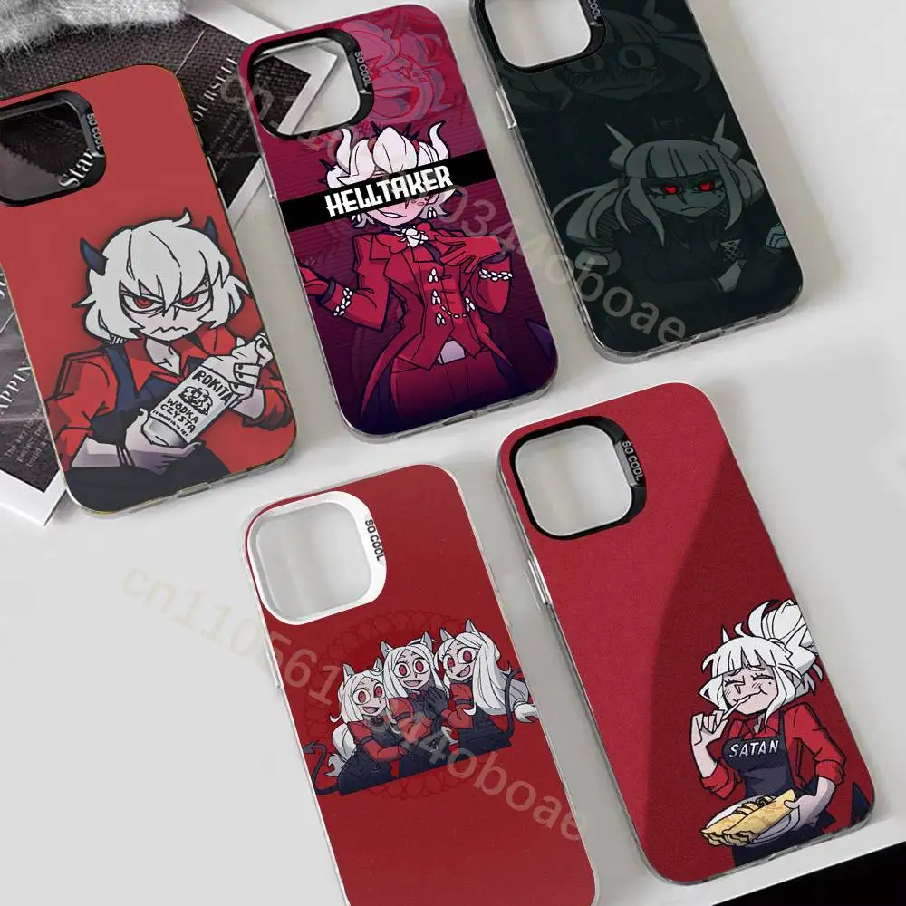 

H-Helltaker Game Phone Case For iPhone 17,16,15,14,13,12,11,Pro,Max,Plus Shockproof Cover