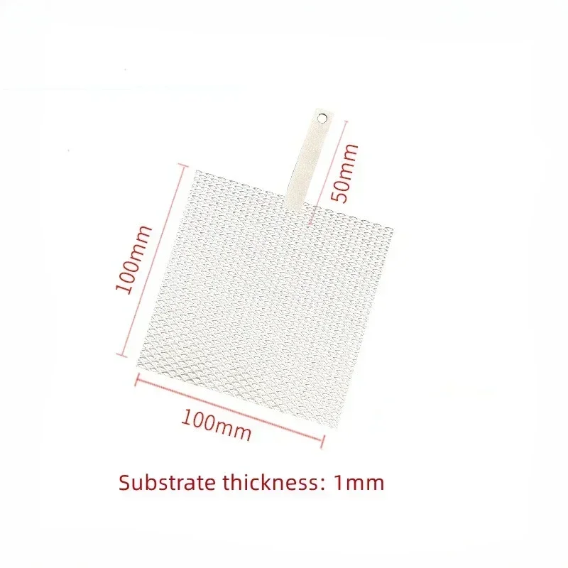 

Platinum-Coated Titanium Electrode (Pt/Ti) - for Electrolysis, OER, and Industrial Applications