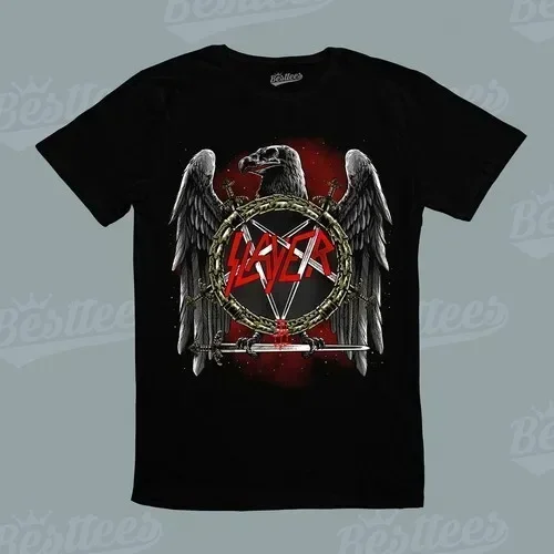 Slayer Trash Metal Nuclear Blast Metal Blade Huntington Park Music Band T-Shirt