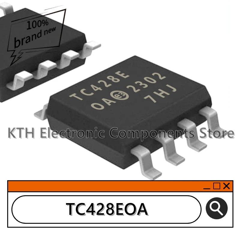 10PCS/LOT TC428EOA713 TC428EOA IC GATE DRVR LOW-SIDE 8SOIC MOSFET new imported