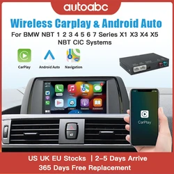 Wireless CarPlay for BMW NBT System 1 2 3 4 5 6 7 Series X1 X3 X4 X5 X6 MINI F56 F15 F16 F25 F26 F48 F01 F10 F22 F20 F30 F32