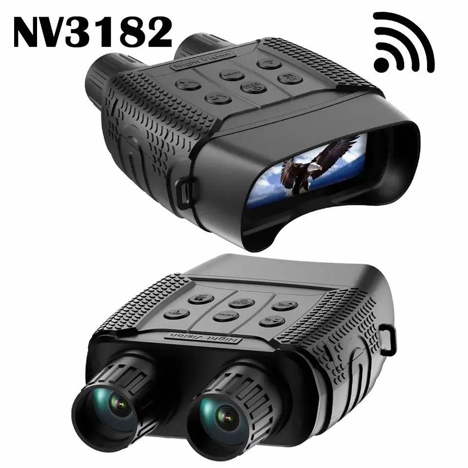 

NV3182 WIFI Night Vision Binoculars Digital Infrared Hunting Telescope Camping Equipment 300m Night Vision Goggles for Travel