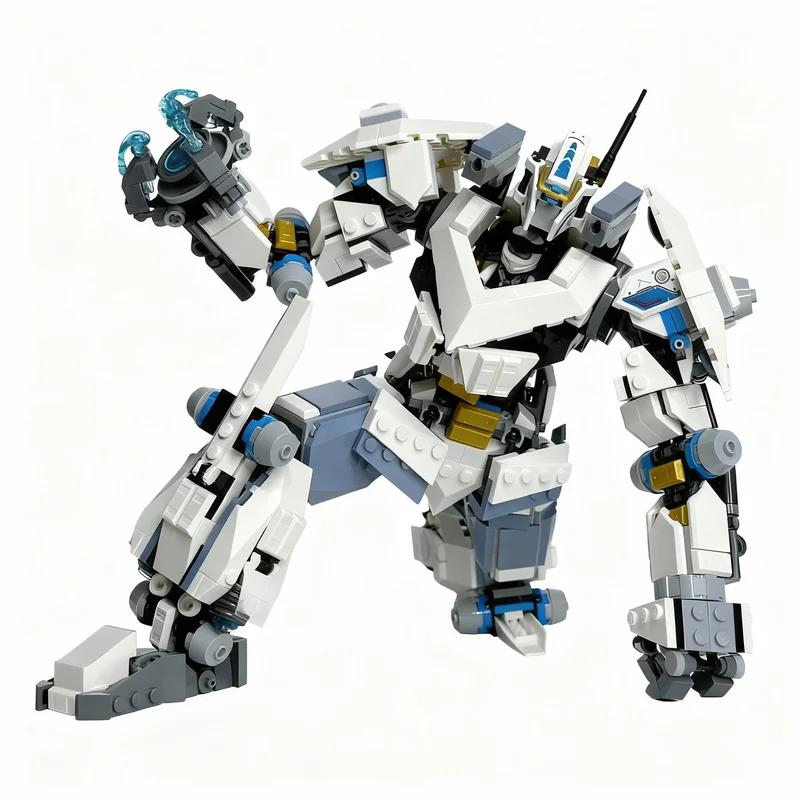 1049pcs MOC Legacy Zane S Titan Mech Modification Ninjago Model Building Blocks Toys Architecture Christmas Gift Kids Brick view 4