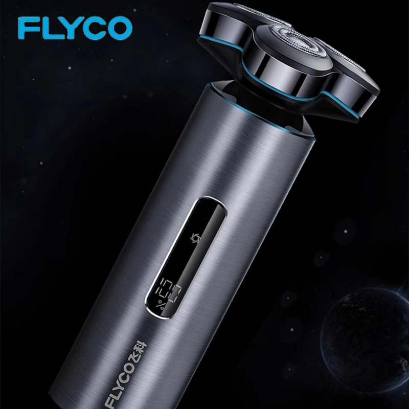 

Flyco FS988 Новая мужская электробритва класса IPX7, водонепроницаемая система плавающего шпона для всего тела, умная портативная бритва с распознаванием запуска