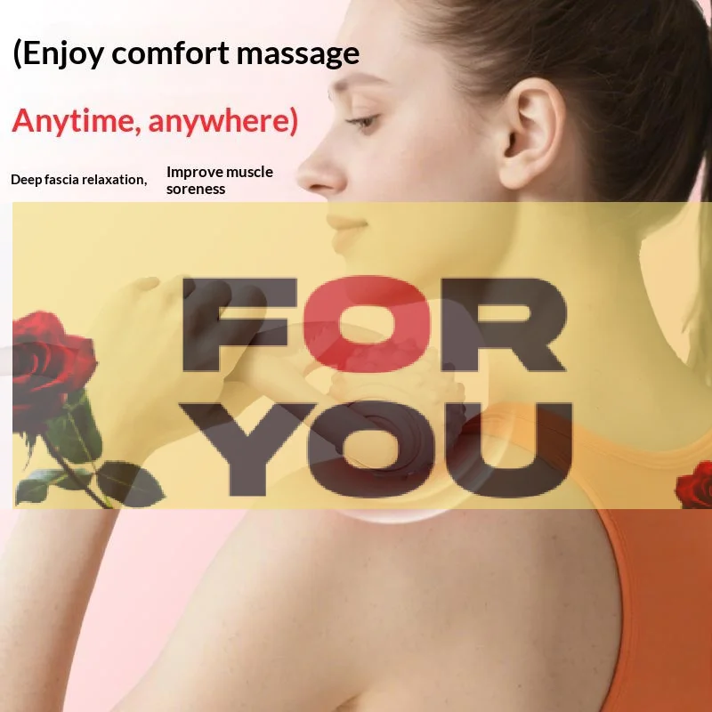 Handheld Roller Massager Design Easy Use Point Massage Relieve Body Fatigue Promote Massager Yoga Ball Portable Portable Arm Leg