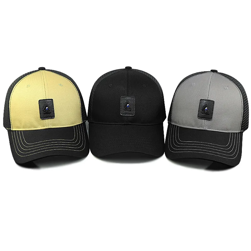 

2025 Summer Trucker Hat Men Big Head Baseball Cap Mesh Male Large Size Snapback Hats 56-60cm 60-68cm