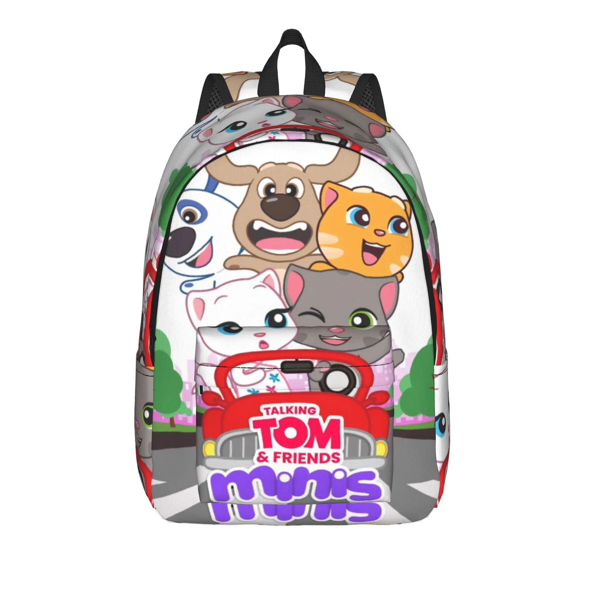 T-Talking T-Tom And F-Friends Backpack for Men Women Fashion High School Business Daypack  College Shoulder Bag Sports