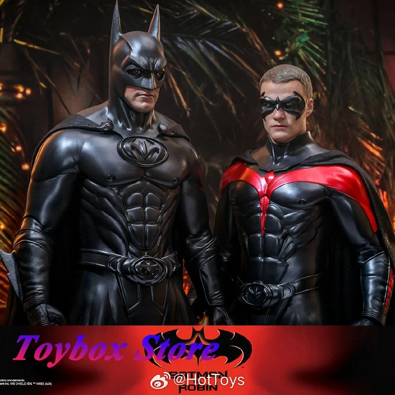 

Коллекционная фигурка HOTTOYS 1/6 Бэтмен и Робин (версия 1987 года) из комиксов, MMS786 MMS787, 12 дюймов, полный комплект, модель солдата, кукла