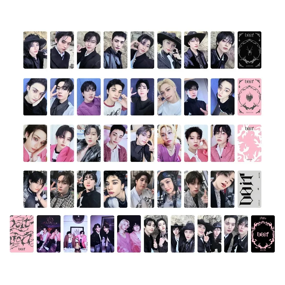 Artistic Lomo Cards KPOP Album Series Collectible Photo Cards Fashion KPOP Merchandise Fan Accessories