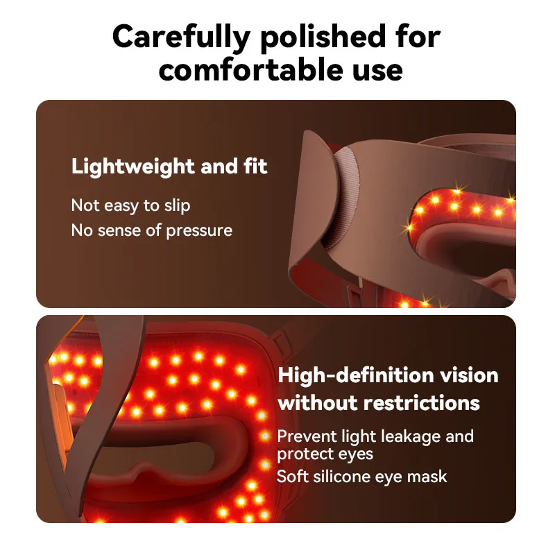 Professional LED Face Mask Red&Infrared Light Facial Mask for Beauty Skin Rejuvenation Acne Treatment Facial Therapy Device