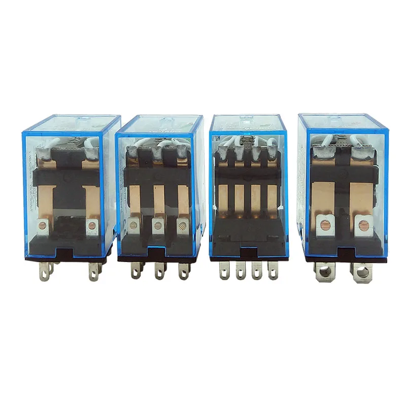 

24V 12V 36V 110v 220V 5A Coil Power Relay JQX-13F MY4NJ HH54PL 14Pins 4PDT x10pcs