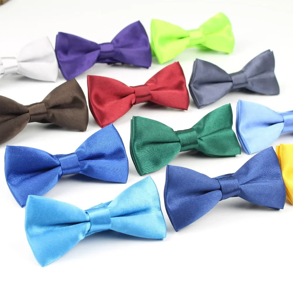 Reusable children boy blue red wool Women children velvet boy girl men flexible green color bow tie black accessories