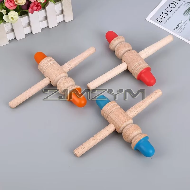 Cross Point Stick Wood Pressure Point Stick For Silicone Meridians Neck Shoulder Waist Back Sole