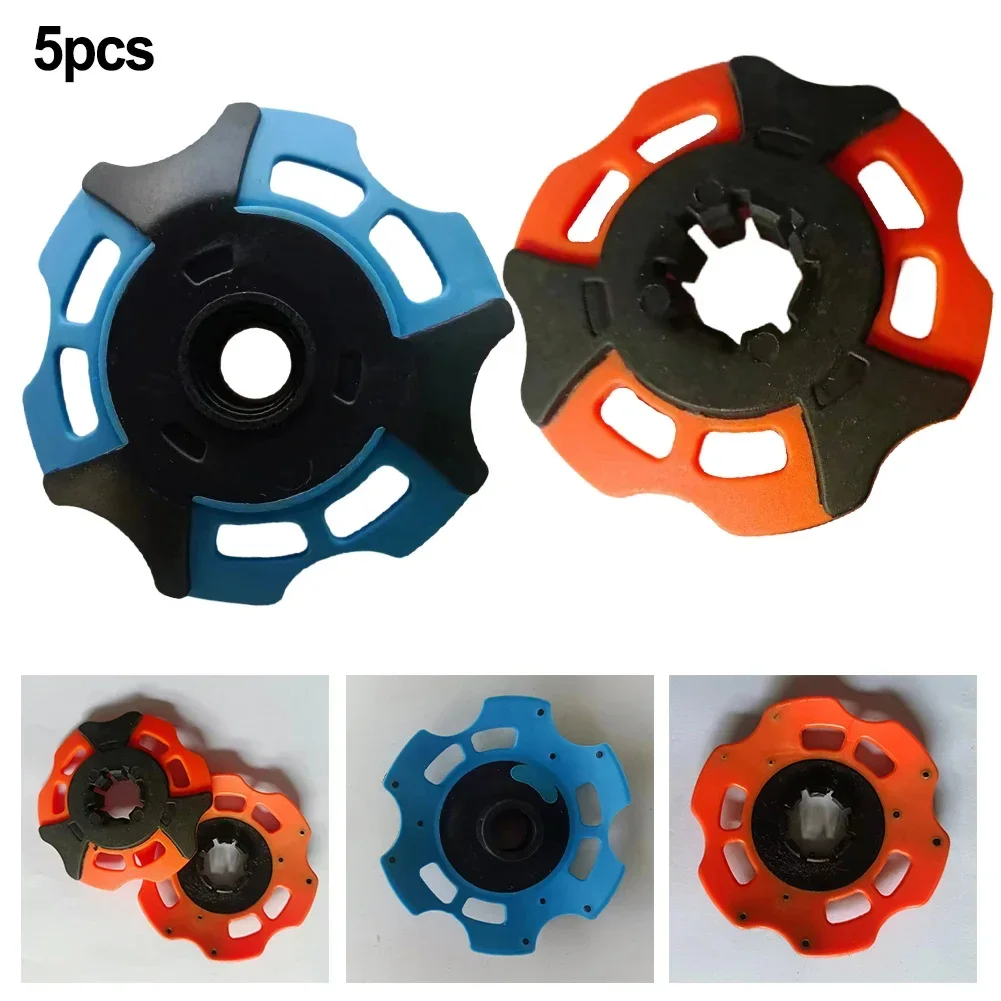 Hiking Mountaineering Snow Mud Basket Snowflake Basket Orange Increases Force Area Functional Plastic Material