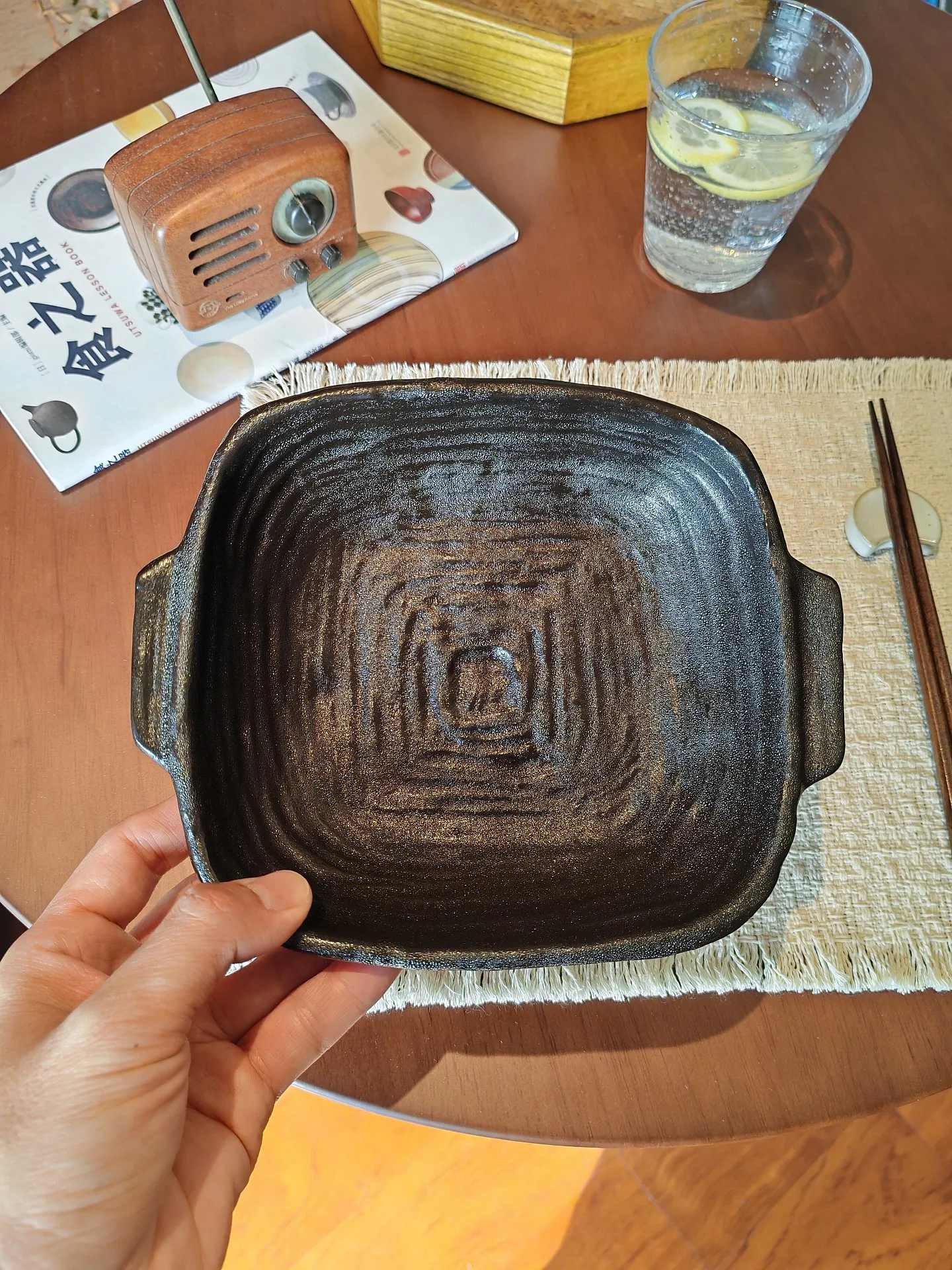 

Elandil Japanese Cuisine Sui Platter BBQ Di Small Appetizer Plate Deep Fry Coarse Cercs Home Use Stir-Fry Diware