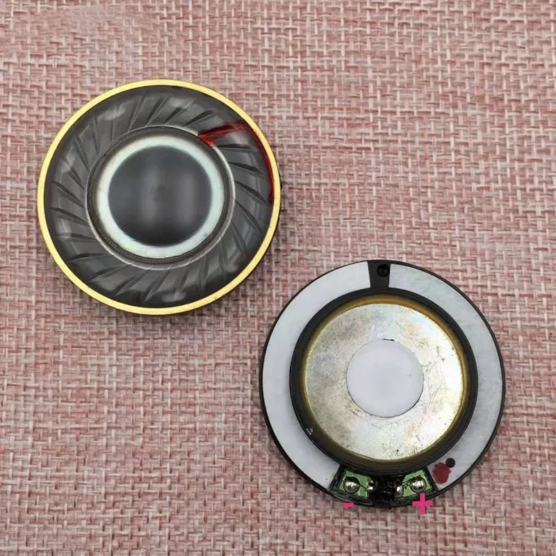 1.5 polegada de alta fidelidade fone de ouvido alto-falante unidade 40mm sobre a orelha fone de ouvido motorista peças reparo 28ohm para bluetooth fone de ouvido diy som bom 2pcs