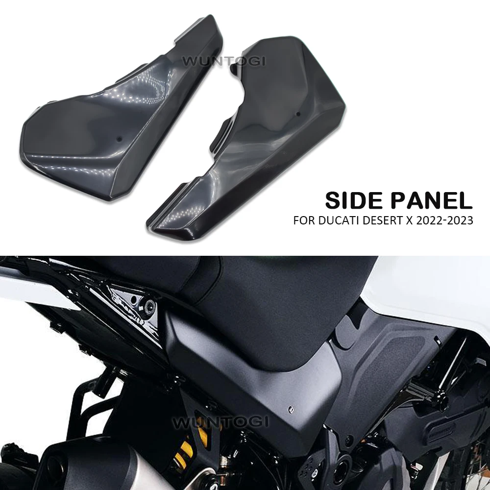 For Ducati DESERT X DesertX 2022 2023 Motorcycle Accessories Side Fairing Cover Panel Protector Pair Of Body Protection Cover