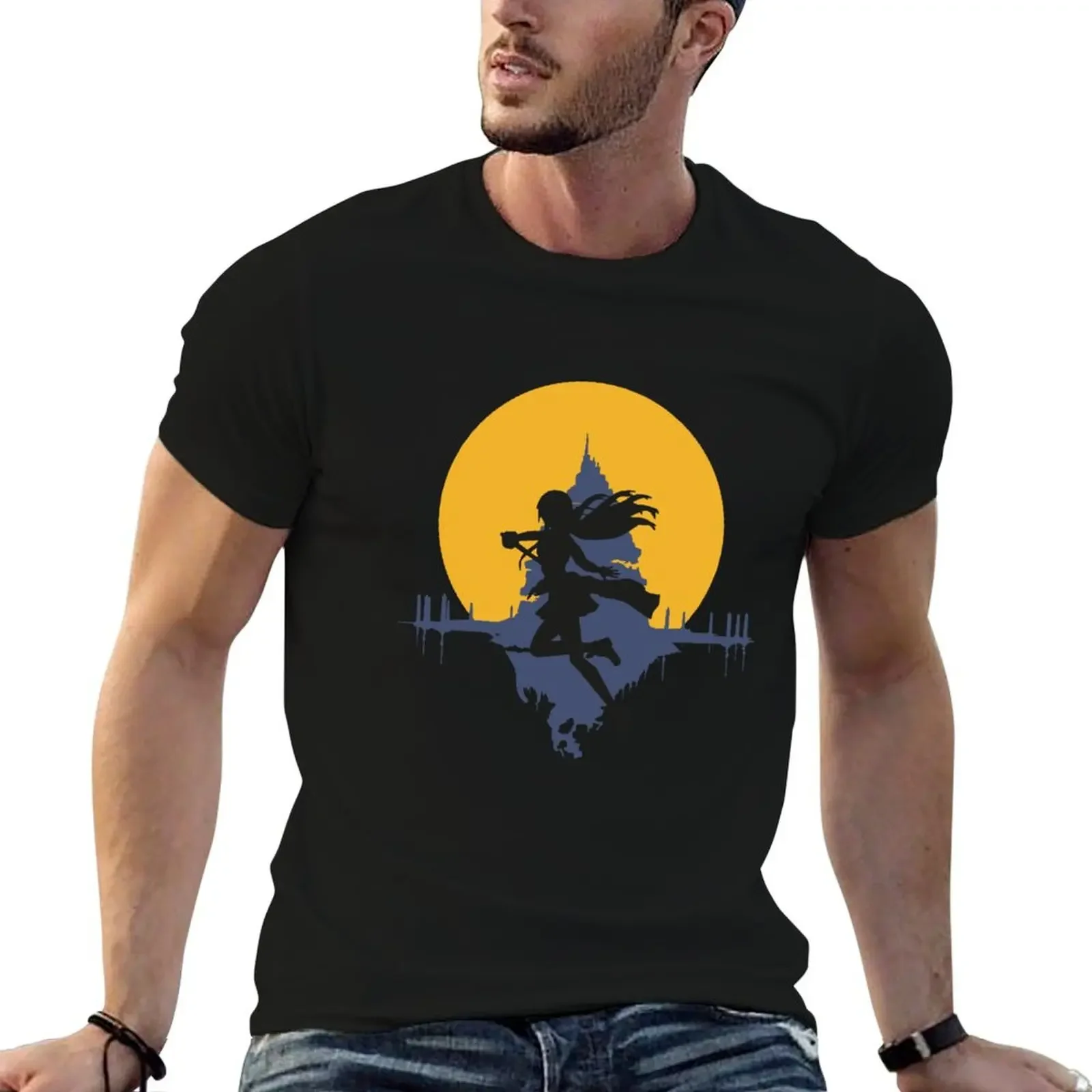 

SAO WORLD T-Shirt luxury t-shirt funny costumes heavyweights anime tshirt plain black t shirts men