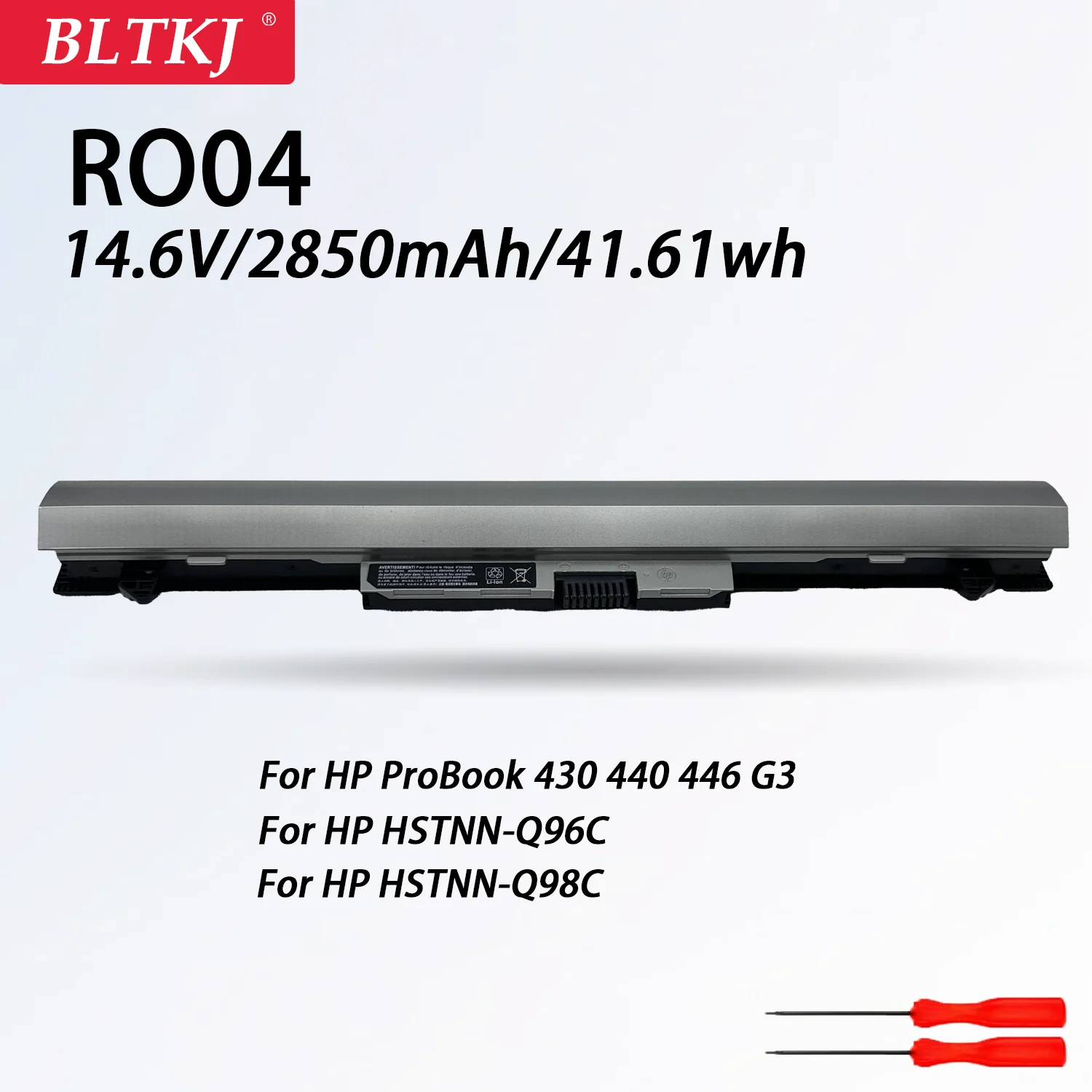

RO04 Battery for HP ProBook 430 G3 ProBook 440 G3 ProBook 446 G3 HSTNN-Q96C HSTNN-Q98C HSTNN-PB6P HSTNN-LB7A 805045-851