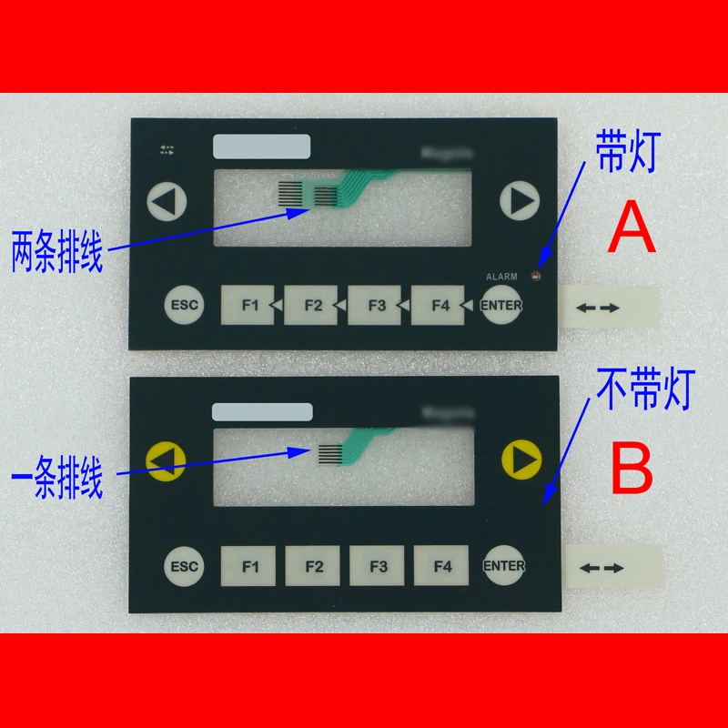 XBT-NU400 XBT-NU401 XBT-NU410 XBTNU400 XBTNU401 XBTNU410 -- Membrane switches Keyboards Keypads