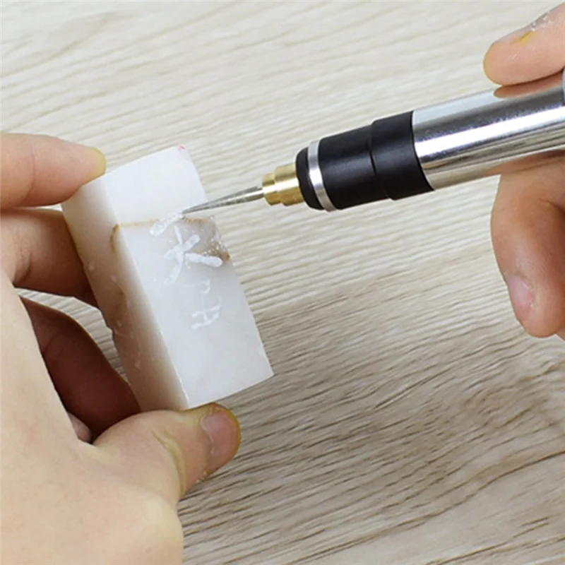 TFBC USB Cordless Engraving Tool Kit Woodworking Engraving Pen DIY for Jewelry Metal Glass Mini Wireless Drill