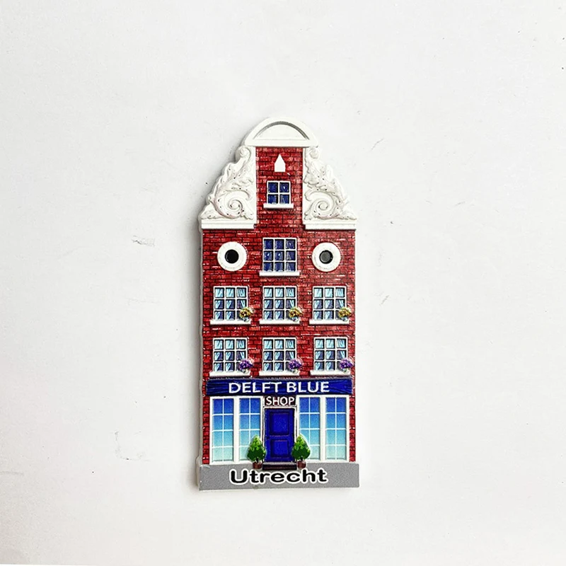 

Utrecht, Netherlands tourist souvenirs, 3D refrigerator magnets, home decor items, Architectural Humanities Collection