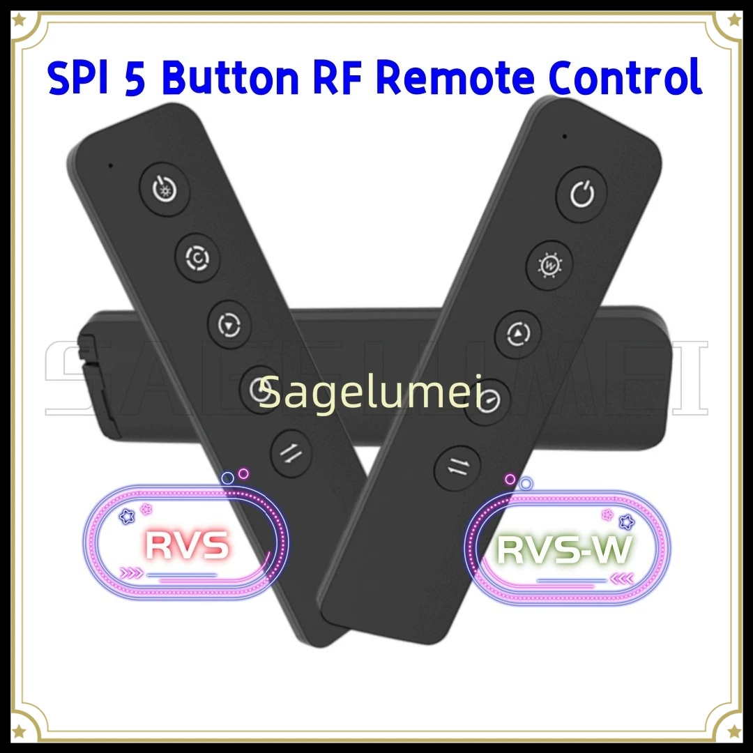 New Skydance 1 Zone SPI DIM/CCT/RGB/RGBW/RGBCCT Remote Control RVS /1Zone Dimming RF 2.4GHz Controller RVS-W 30M LED Strip light