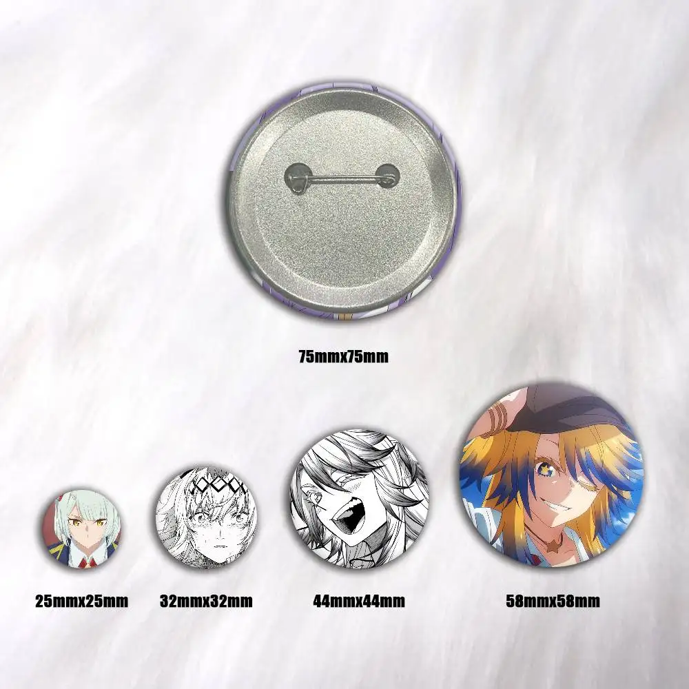 A-Uma Musume Cinderella Gray Anime Round Badges, Brooches, Clothing Accessories, Birthday Gifts, Anime Conventions
