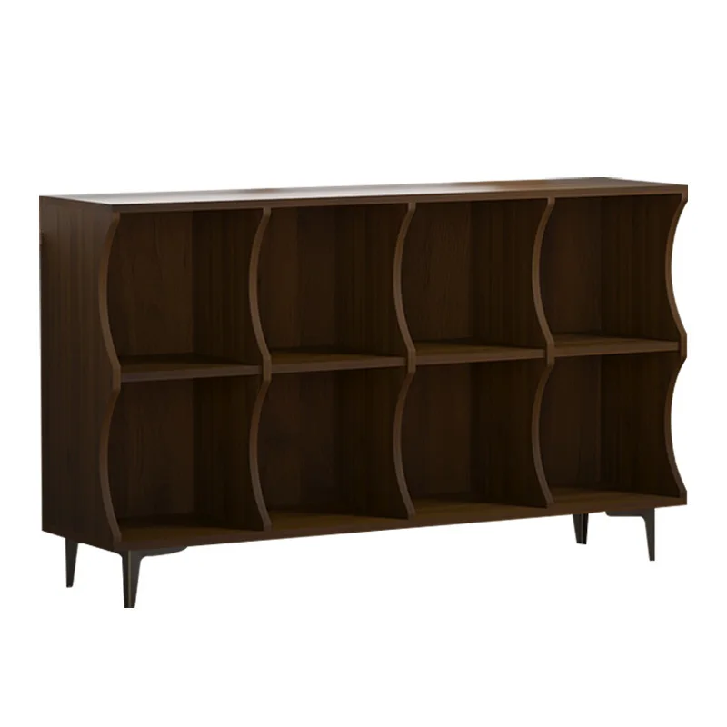 

Bedroom bedside low cabinet, free combination cabinet, floor lattice