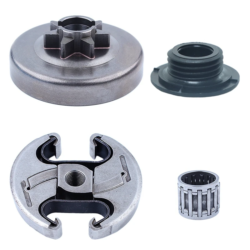 ABNO-Sprocket 7T Kit de rodamiento de tambor de embrague para Husqvarna 455 460 Rancher piezas de repuesto de motosierra para 537291702