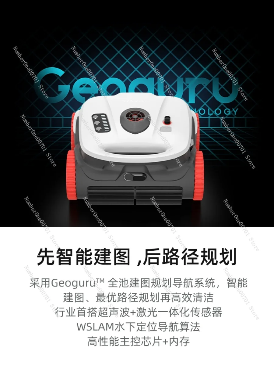 Smart Wireless Swimming Pool Cleaning Robot Small Swimming Pool Washing Machine