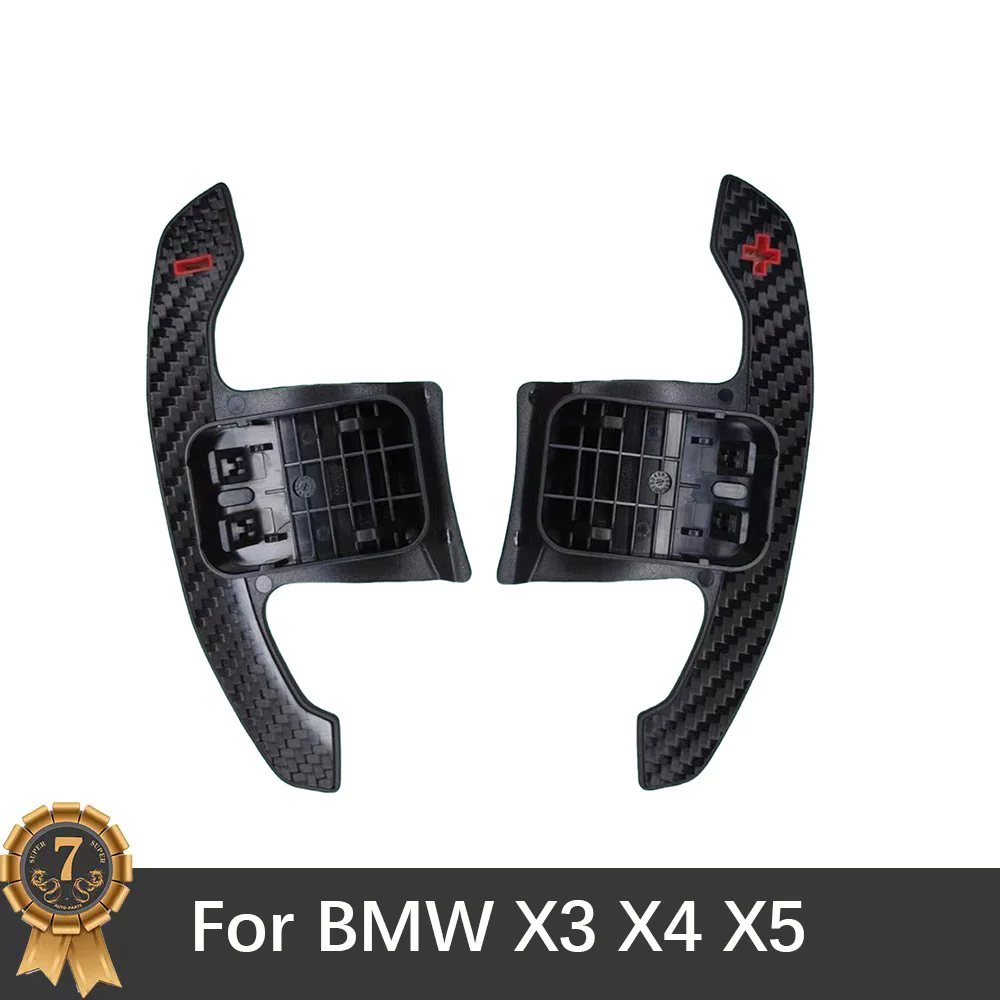 For BMW M Series X3 X4 X5 Carbon Fiber Steering Wheel Shift Paddles