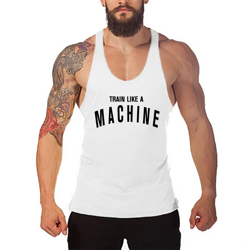 

Мужские летние дышащие майки для бега и фитнеса, хлопковые свободные топы без рукавов для тренировок