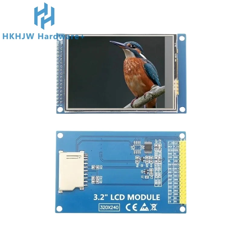 

3.2 inch TFT LCD Touch Screen Display Module 3.2" Colorful ILI9341 240*320 3.3V~5V 8Bit/16Bit Parallel Interface