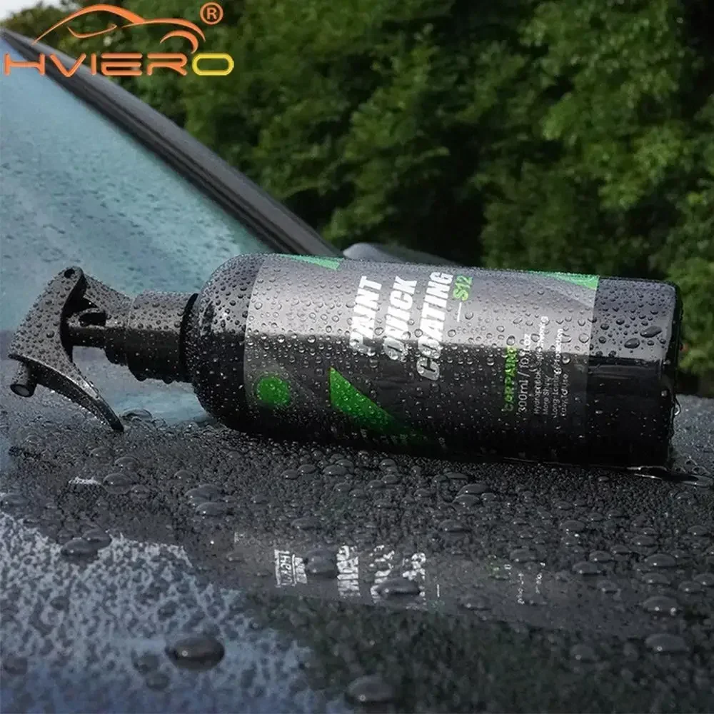 Car Paint Care Ceramic Coating Shine Dewatering Hydrophobic Reliant Polish Waterless  Auto Wash Wax LongLasting Protection Tool