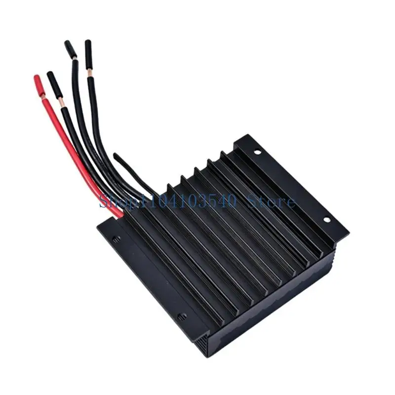 02DC Solar Battery Power Unit with and Load Wiring, IP68 Body for 12V 24V Outdoor Use and 240W Input for Lighting Systems Daily