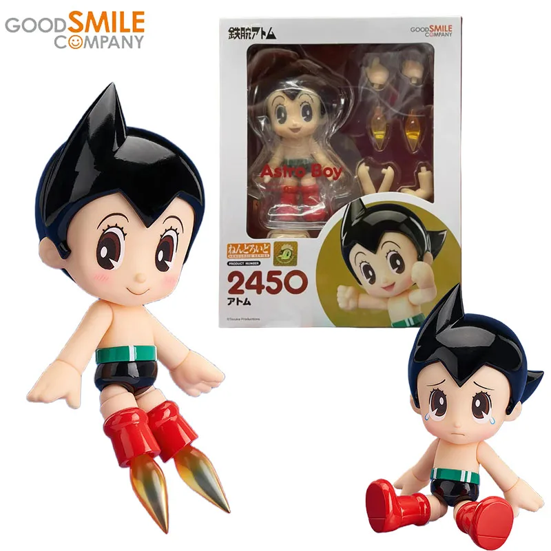 

Good Smile Genuine Nendoroid Mighty Atom Anime Figure Astroboy Action Toys for Boys Girls Kids Christmas Gift Collectible Model