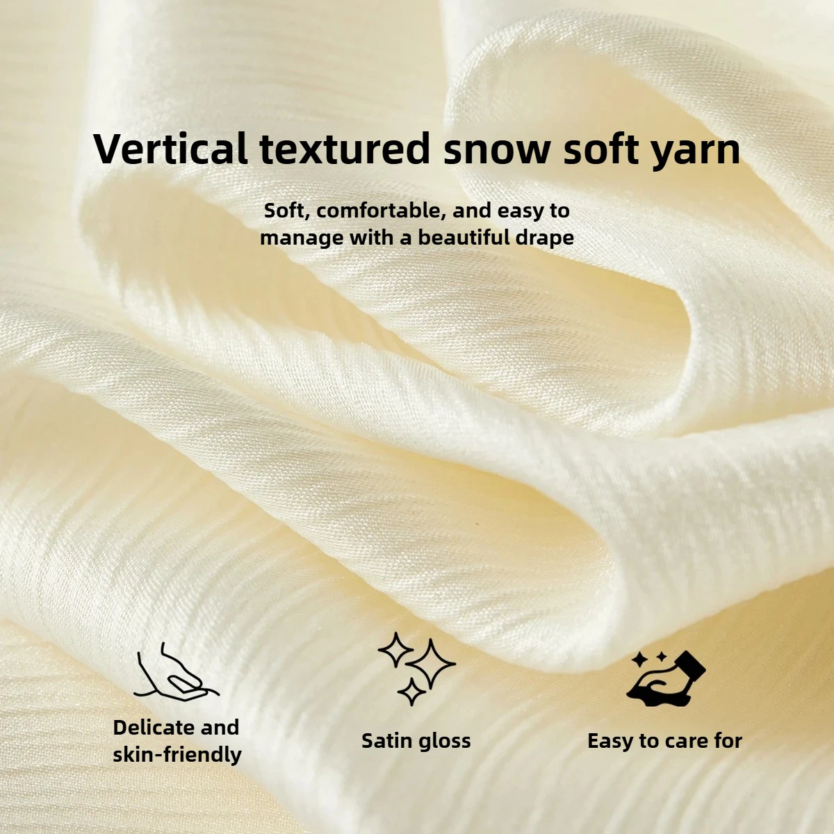 SENTUBILA Women's Satin Texture Chiffon Shirt 2025 Autumn Single Breasted Elegant Office Commuter Long Sleeve Blouse 153CF2412