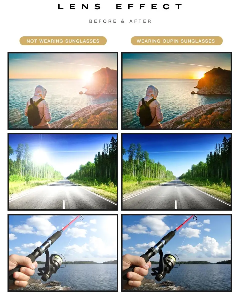 CoolPandas Hohe Qualität Aluminium Photochrome Sonnenbrille Für Männer Frauen Polarisierte Chameleon Linsen Brillen Fahren Pilot Gläser – Detail 23