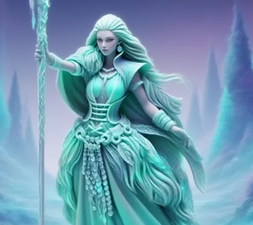 

38mm Resin model kits Goddess Series colorless and self-assembled A-2107