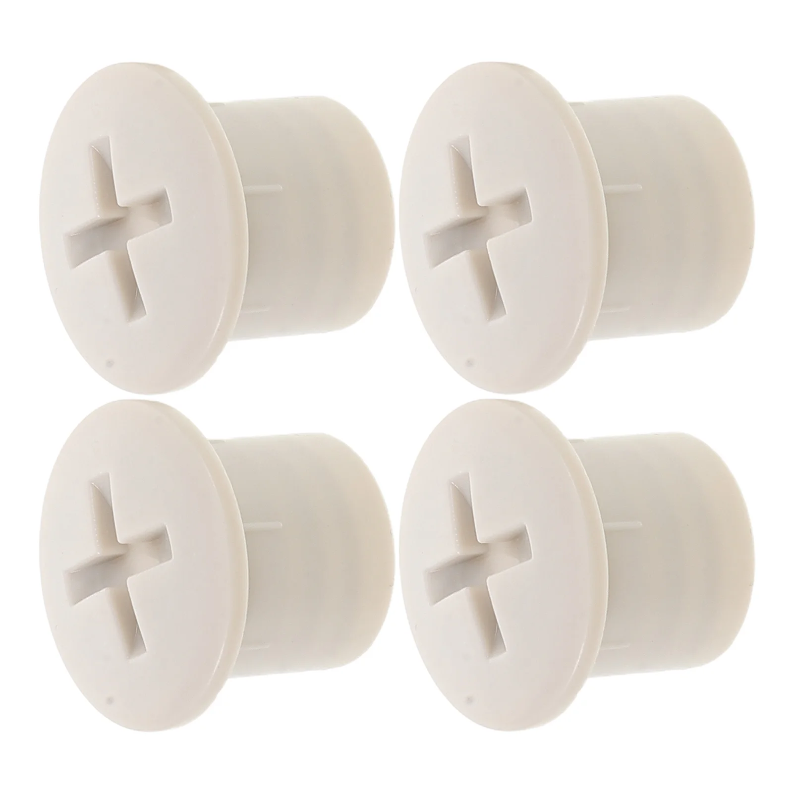 

4 Pcs Slide Screw Cap Accessories Kids Playground Accessory Household Replacement Plastic Screws