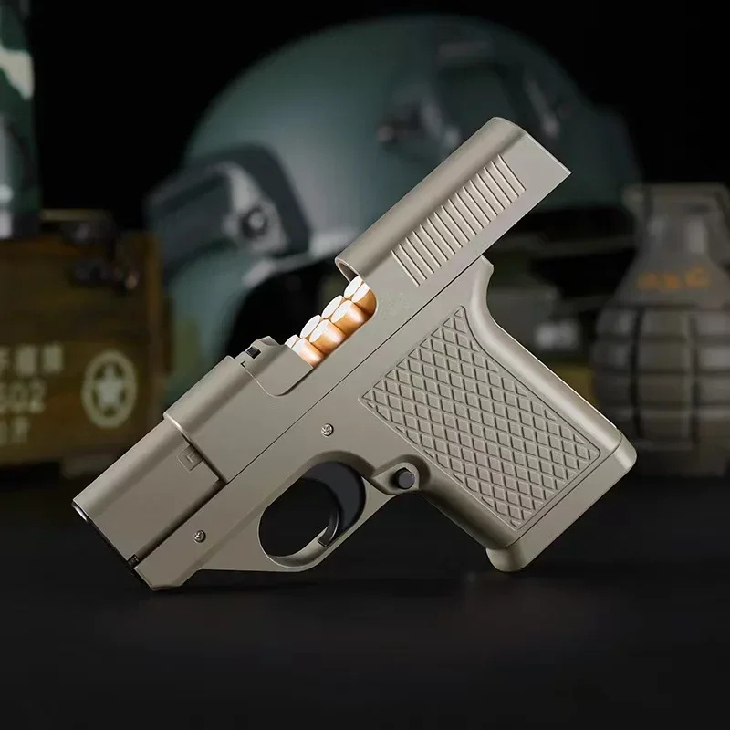 2026 Nieuwe Clip Gun Type Butaan Gas Aansteker Drie Capaciteiten Sigarettenhouder Winddichte Jet Blauwe Vlam Aanstekers Heren Cadeaus (GEEN GAS)