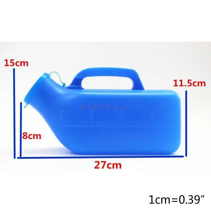 C9GB 2000ml Large Capacity Hospital Bed with lid Spill Proof Pee Bottles for Men