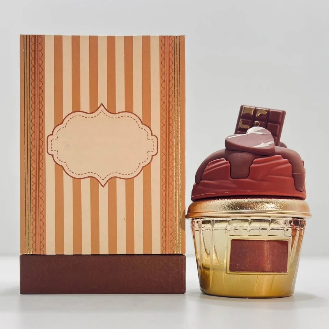 Long-lasting fragrance - perfume spray, gourmand scent, dark chocolate fudge and caramel fragrance, 100ml spray, sweet and elegant, gourmand scent.