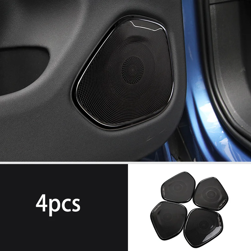 For Volvo XC60 car door audio frame modification special audio cover decorative cover car accessories car stickers 2018-2024