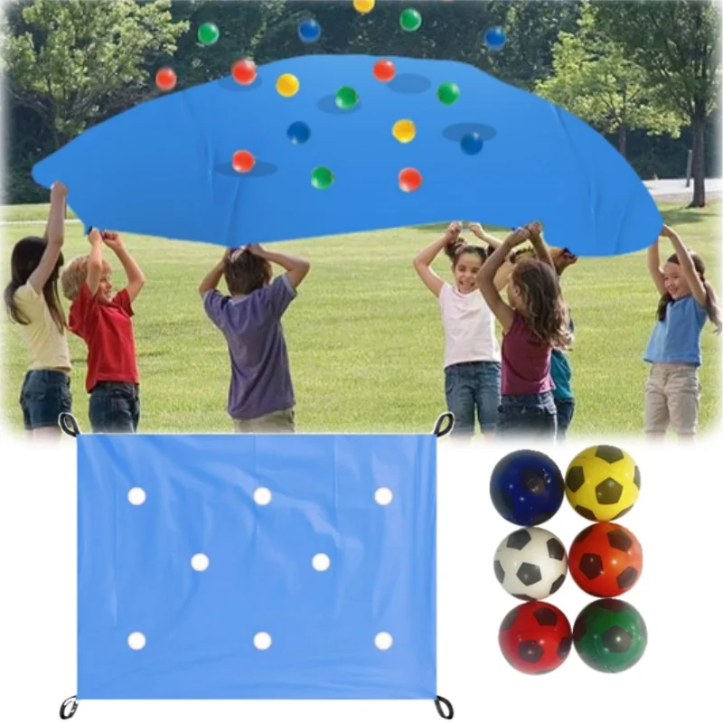 

Набор для тимбилдинга: игры для групповых соревнований на свежем воздухе, увлекательные спортивные занятия с набором полых мячей, тренировка командной работы