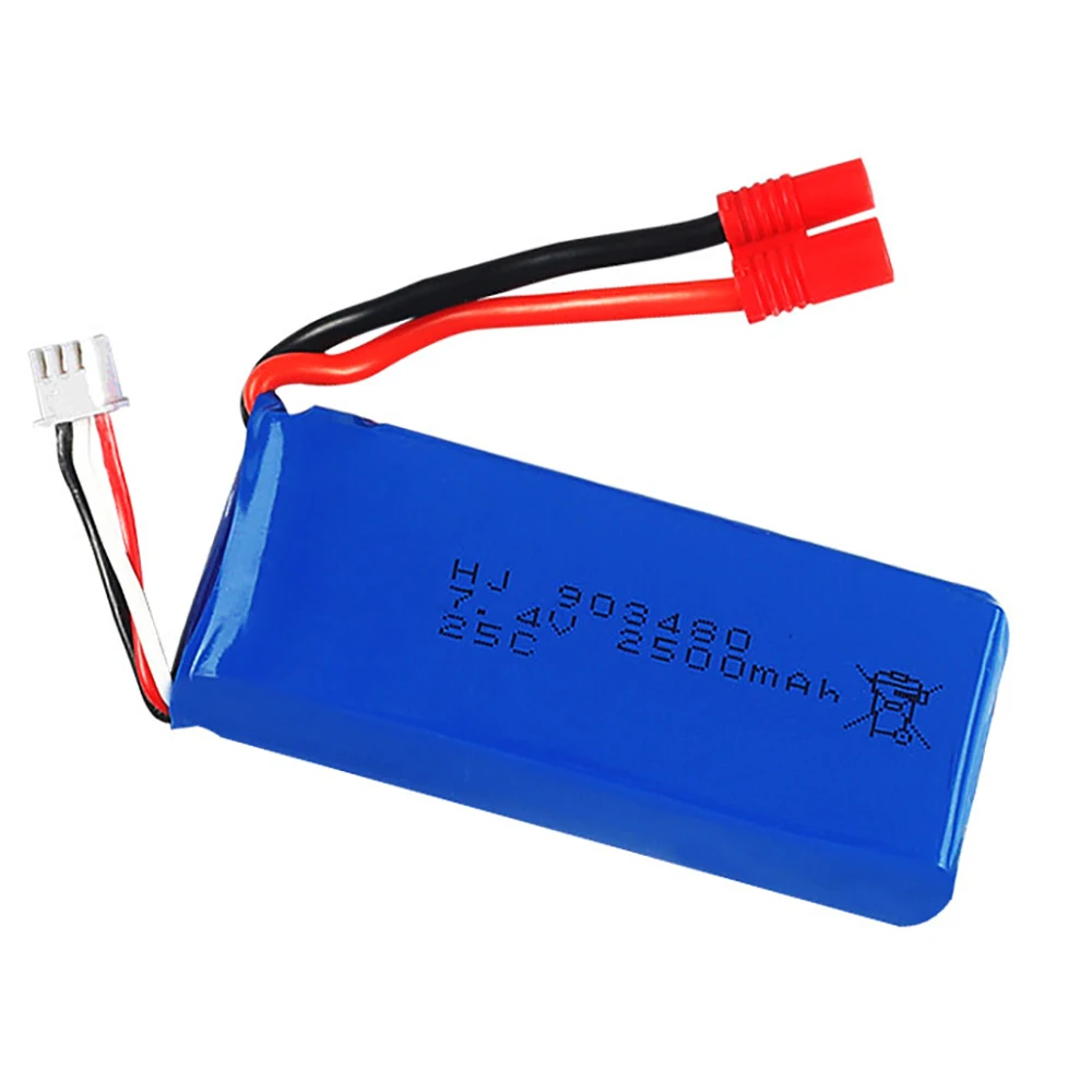 5 pz/lotto 2S 7.4V 2500mAh 903480 40C batteria Lipo per batteria Quadrocopter Syma X8C X8W X8G